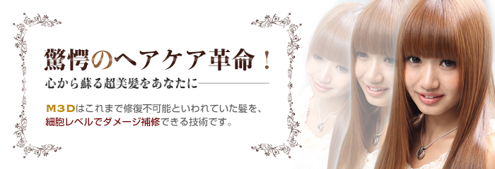 驚愕のヘアケア革命!